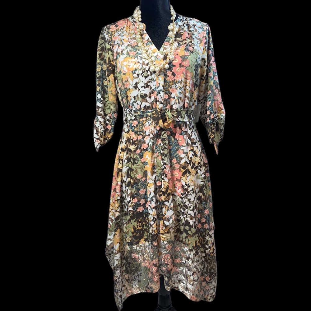 Fig and Flowers by Anthropologie boho dress S